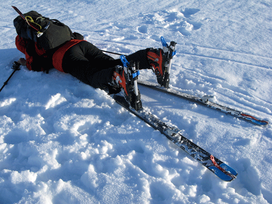 Face-Down-Skis